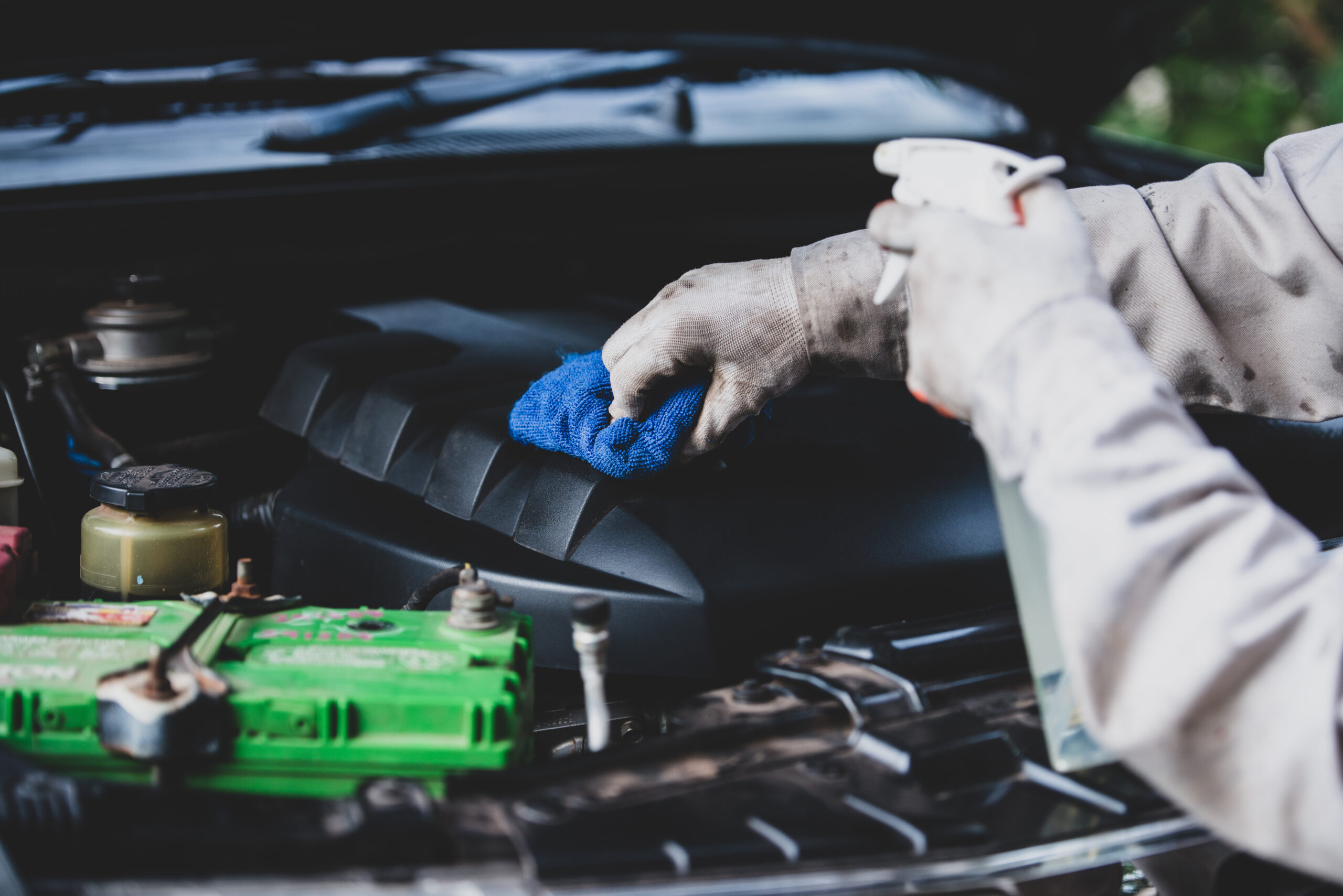 Car Engine Detailing Boston