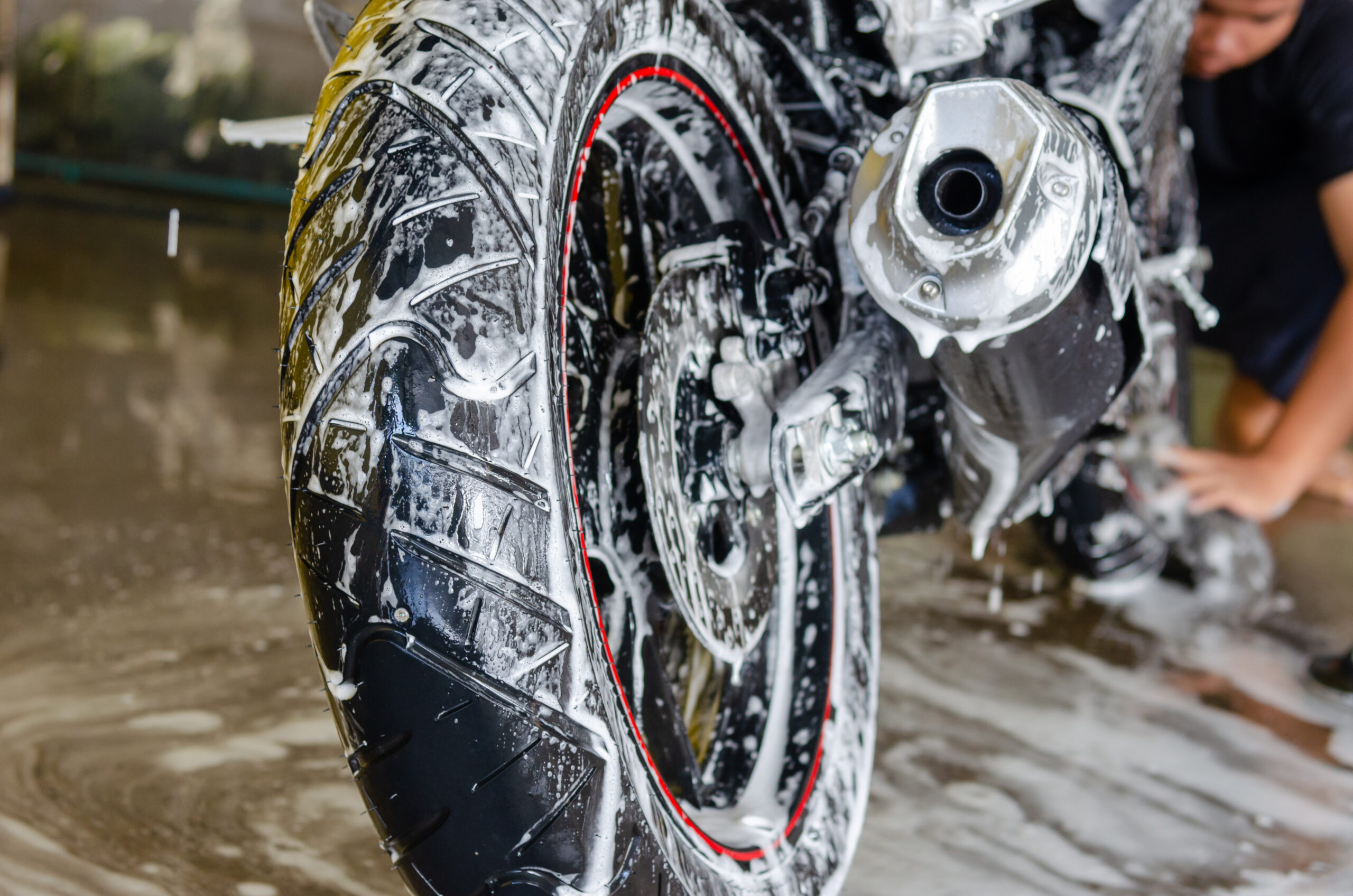 Motorcycle Engine Cleaning Boston