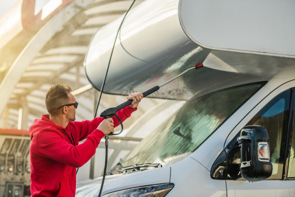 Motorhome Wash and Wax Boston
