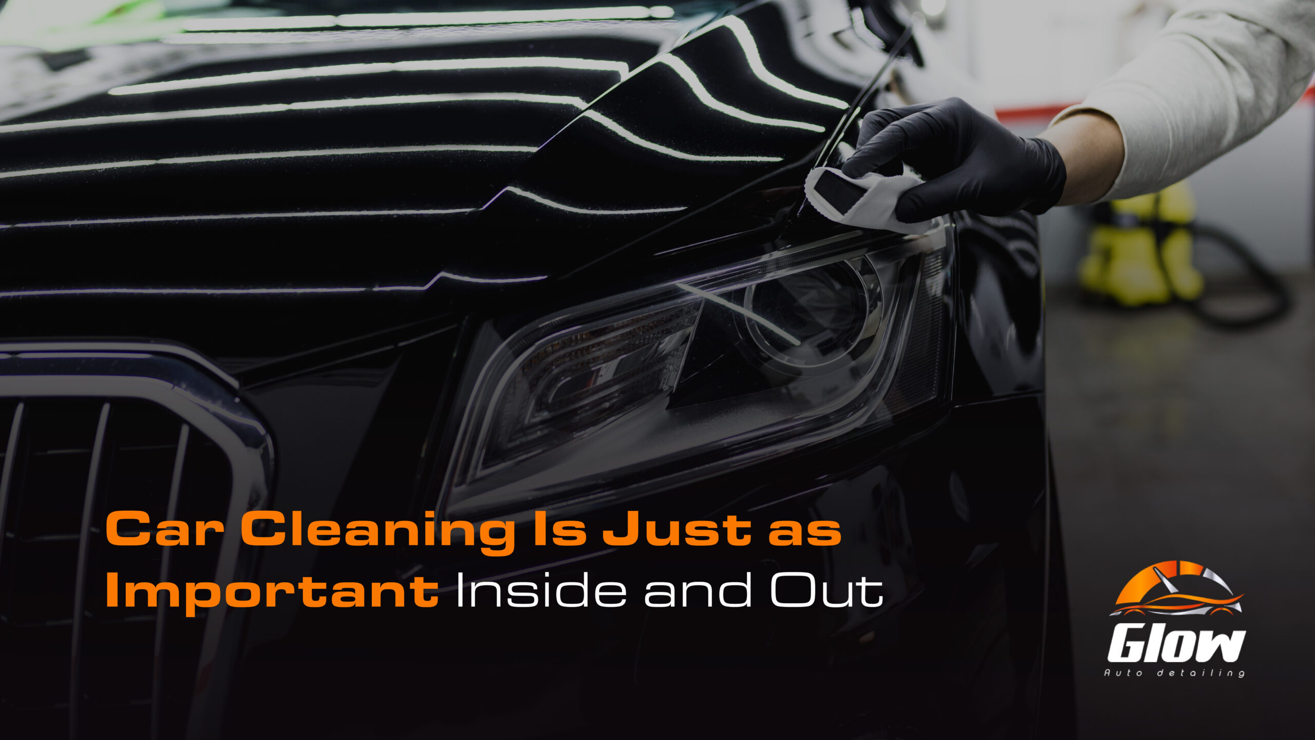 Professional car cleaning service showing deep interior detailing, upholstery cleaning, and dashboard care